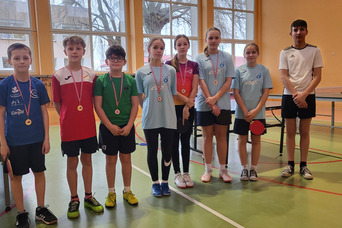 MISTRZOSTWA GMINY W TENISIE STOŁOWYM