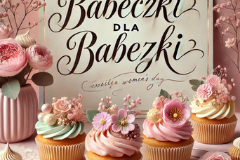 Babeczka dla babeczki z okazji Dnia Kobiet